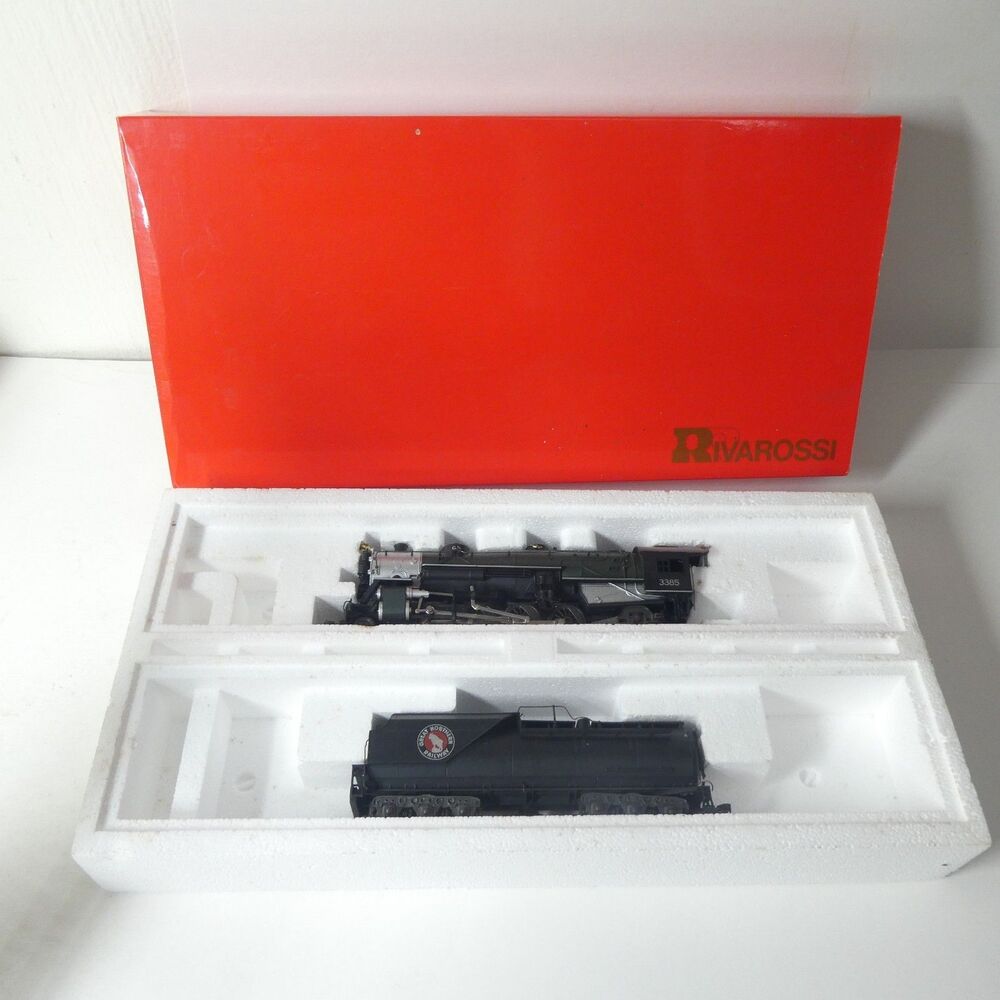 Rivarossi 5411 2-8-2 Mikado Great Northern 3385 HO Scale Train Locomotive Tender